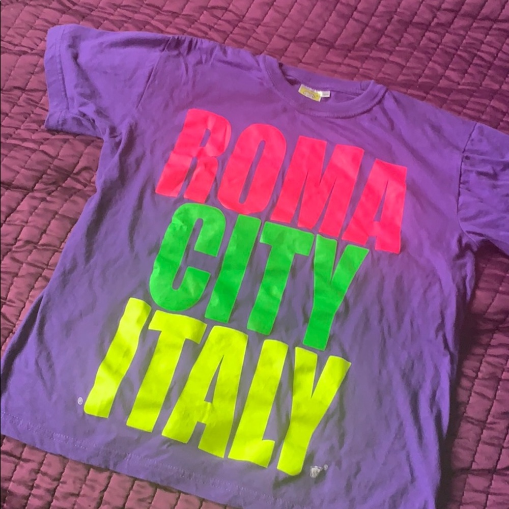 Roma city italy t shirt